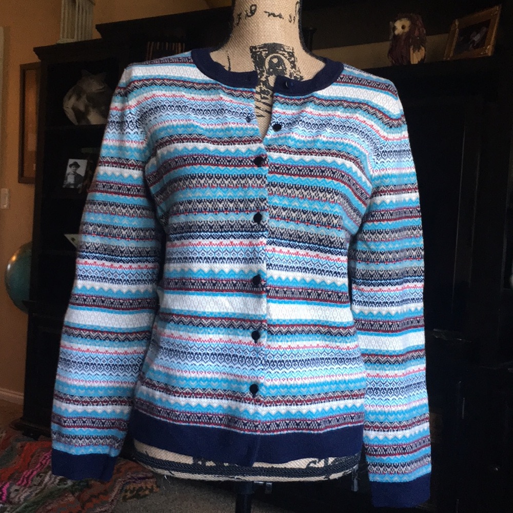 Talbot’s Fair Isle knit sweater NWT